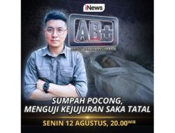 Saksikan Besok Malam Ke AB+ Sumpah Pocong Menguji Kejujuran Saka Tatal Bersama Abraham Silaban, Hanya Ke iNews