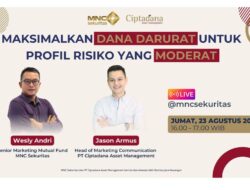 Simak Tips Maksimalkan Dana Darurat Untuk Profil Risiko yang Moderat Ke IG Live MNC Sekuritas dan Ciptadana Asset Management