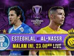 Ambisi Esteghlal FC Curi Skor atas Al Nassr Hingga AFC Champion League Elite, Live Hingga iNews