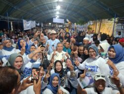 Gelar Pencalonan Politik Di Kota Pukulan, Pasangan BERAMAL Didukung Ibu-Ibu