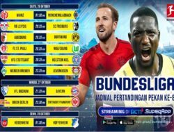 Jadwal Pemutaran Online Bundesliga Pekan Hingga-8 Hingga RCTI+