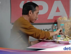 Hari Ini Kepala Negara Jokowi Akhiri Masa Jabatan, Ini 10 Momen Seru Kulinerannya