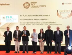 PLN EPI Raih 2 Apresiasi Di Ajang TOP Human Capital Awards 2024