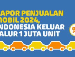 INFOGRAFIS: Rapor Penjualan Kendaraan Pribadi 2024, RI Keluar Jalur 1 Juta Unit