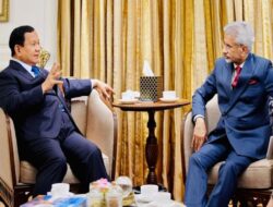 Momen Prabowo Terima Kunjungan Kehormatan Menlu India Di New Delhi