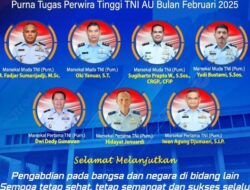 7 Pati TNI Angkatan Udara Pensiun, 3 Hingga Antaranya Marsekal Pertama