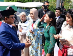 WNI Hingga Antalya Turkiye Antusias Sambut Kedatangan Prabowo