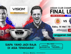 Cong An Ha Noi FC vs Buriram United Ke Final Organisasiregional Club Championship 2024/25, Ini Link Nonton Ke VISION+