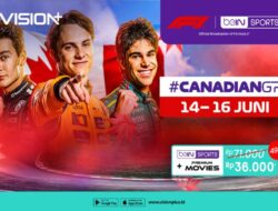 Live Penyiaran Langsung Hingga VISION+, Formula 1 Kanada 2025