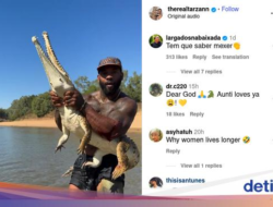 ‘Tarzan Sosmed’ Ganggu Buaya, Berujung Diselidiki Pemerintah Australia