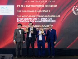 Tegaskan Tata Kelola Unggul, PLN EPI Raih 3 Pengakuan Ke TOP GRC Awards 2025