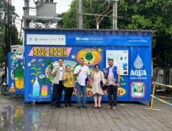 AQUA-Rekosistem Kolaborasi Hadirkan Waste Station Ke Lokananta Solo