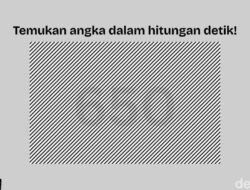Fokus Dulu! Angka Hingga Gambar Ini Sering Bikin Orang Ketipu, Bisa Menemukan Jawabannya?