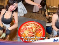 Influencer Seksi Ini Karena Itu Sorotan Gegara Aksinya Jualan Som Tam