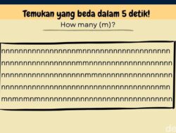 Hanya Sedikit yang Bisa Jawab Benar Semua, Yakin Lolos Bersama Jebakan Visual Ini?