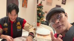 Meski Mualaf, Deddy Corbuzier Tetap Temani Azka Rayakan Natal