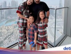 Intip Kemeriahan Momo Geisha Rayakan Natal Didalam Kulineran Di Dubai