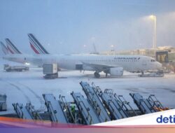 Badai Salju Kacaukan Transportasi AS, 14.000 Penerbangan Dibatalkan Untuk 2 Hari