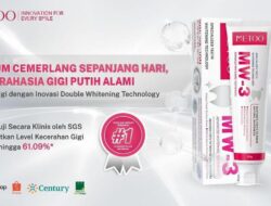 METOO MW-3 Advanced Whitening Toothpaste, Solusi Gigi Cerah Setiap Hari