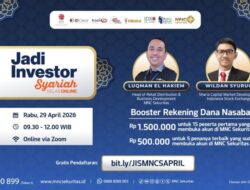 H-2 Webinar ‘Dari Sebab Itu Investor Syariah’, Amankan Slot Anda!