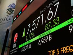IHSG Semringah Sepanjang Pekan Ini Naik 6,14%, Kapitalisasi Pasar Capai Rp13.189 Triliun