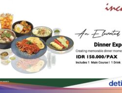 Rekomendasi Tempat Dinner Cozy Hingga Sudirman, Paket Lengkap Mulai Rp150 Ribu!