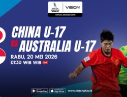 China vs Australia Perebutkan Tiket Final AFC U17 Asian Cup 2026, Nonton Hingga VISION+