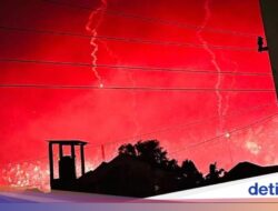 Viral Langit Jogja Berwarna Merah Seperti Kena Rudal, padahal…