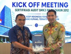 BKI dan ASDP Perkuat Sinergi Keselamatan Kerja Lewat Audit SMK3