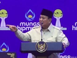 Canda Prabowo Ke HIPMI: Pengusaha Indonesia Banyak Dosanya