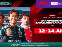 Formula 1 Lanjut Hingga Barcelona, Antonelli Perlebar Dominasi Di Klasemen? Nonton Pemutaran Online Di VISION+