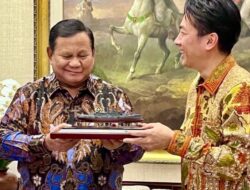 Suvenir Kapal Konflik Bersenjata Mikasa Didalam Menhan Jepang Sebagai Kepala Negara Prabowo