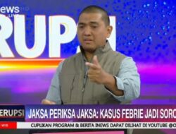 Tindak Kejahatan Mantan Jampidsus Febrie Adriansyah Diyakini Terus Berkembang, Mantan Penyidik KPK: Ikuti Aliran Uangnya