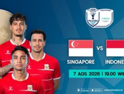 Ini Link Nonton Timpilihan Indonesia vs Singapura Hingga VISION+, Perjuangan Belum Usai!
