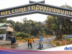 Badan Geologi Minta Wisatawan Waspadai Gas Beracun Hingga Area Blue Fire Papandayan