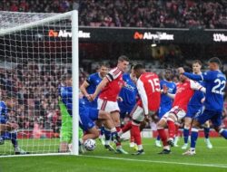 Hasil Kejuaraan Inggris: Arsenal Bungkam Everton 2-0