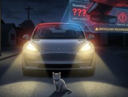 Kucing 1 – 0 Mobil Listrik Tesla! Keahlian Super Canggih Elon Musk Kalah Telak Bersama Anabul Abu-abu!