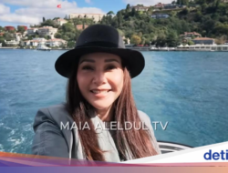 Liburan Hingga Turki, Maia Estianty dan Irwan Mussry Asyik Coba Kebab Legendaris