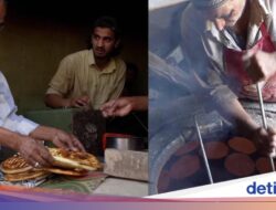 Penjual Roti Bangun Pukul 3 Pagi Untuk Siapkan 2.500 Roti Seharga Seribuan
